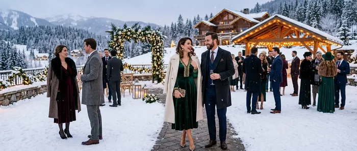 Winterhochzeit Outfit: So seid ihr stilvoll gekleidet