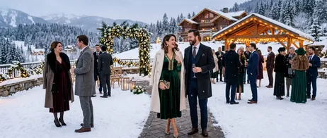 Winterhochzeit Outfit: So seid ihr stilvoll gekleidet