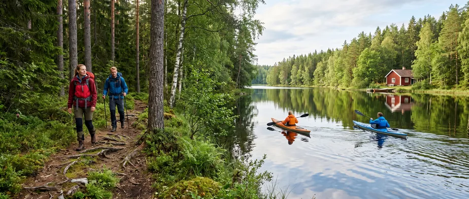 Hiking, Canoeing and Outdoor Experiences in Småland