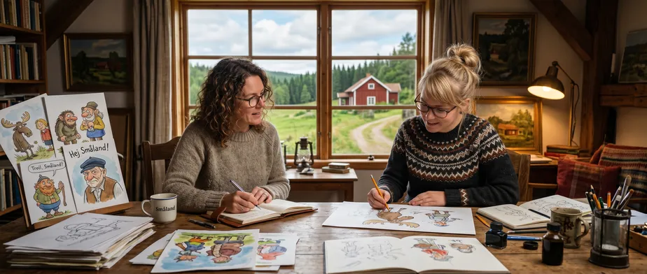Albert Engström: Konstnär och författare från Småland