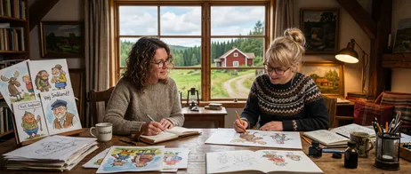 Albert Engström: Künstler und Schriftsteller aus Småland