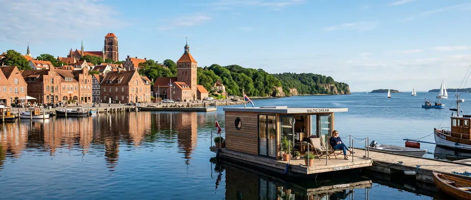 Hausboot an der Ostsee mieten und die Küste neu erleben