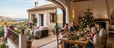 Weihnachten im Ferienhaus in Spanien genießen