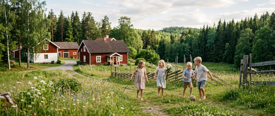 Astrid Lindgren och Småland: där barnens värld tar form