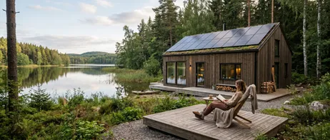 Eco-hus i Småland: hållbart och medvetet resande