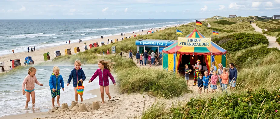 Fun and varied activities for children on Sylt