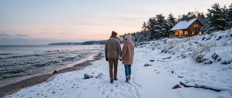 Østersøen om vinteren: 8 romantiske oplevelser for par
