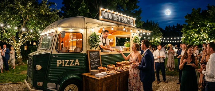 Mitternachtssnack auf Hochzeiten: Ideen, die Gäste lieben