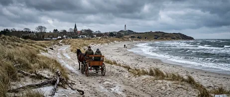 Hiddensee om vinteren: Rolig Østersø-ø ved Rügen