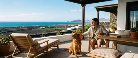 Enjoy a holiday home vacation with your dog on Lanzarote
