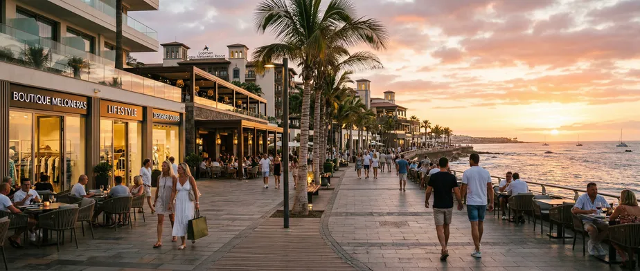 Meloneras: compras con vistas al mar y estilo relajado