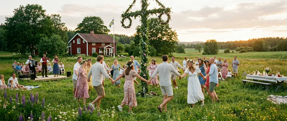 Midsummer in Sweden: Experience a Holiday Home and Nature Consciously