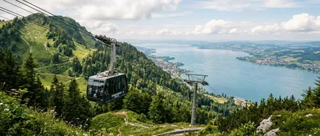 Short Trip to Austria: Taking the Cable Car up the Pfänder