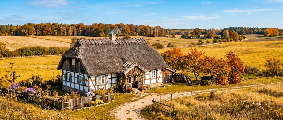 What leisure activities does a holiday home in Poland offer?