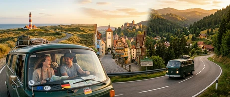 De smukkeste ruter til ferie i sommerhus i Tyskland