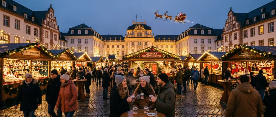 Oplev Saarbrücken om vinteren og planlæg en tur til Paris