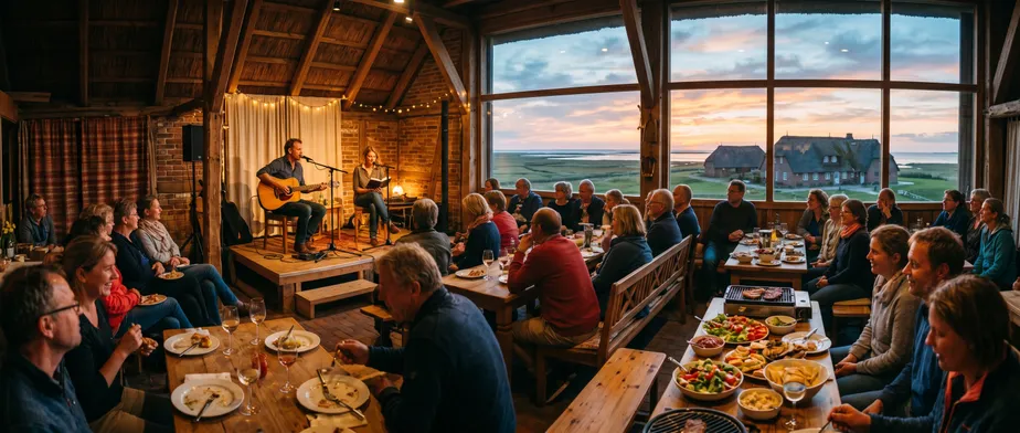Kultur auf den Halligen: besondere Abende auf Hallig Langeneß