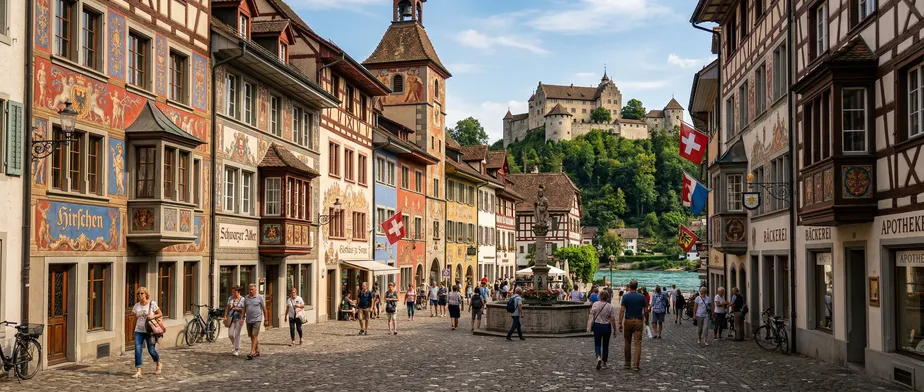 Stein am Rhein: Mittelalterflair direkt am Wasser