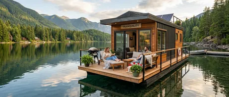 Houseboat on the Lake: A Holiday of Calm, Nature and Freedom