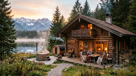 Blockhütte mieten in Deutschland: Natururlaub genießen