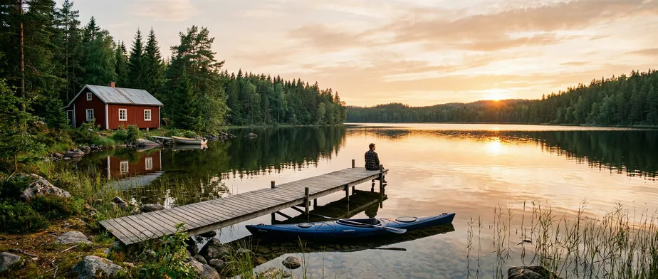 Upplev sommar, sol och svensk sjöidyll