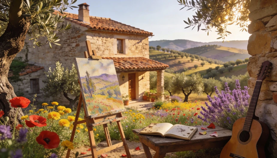 Holiday homes in Spain for a creative break and inspiration