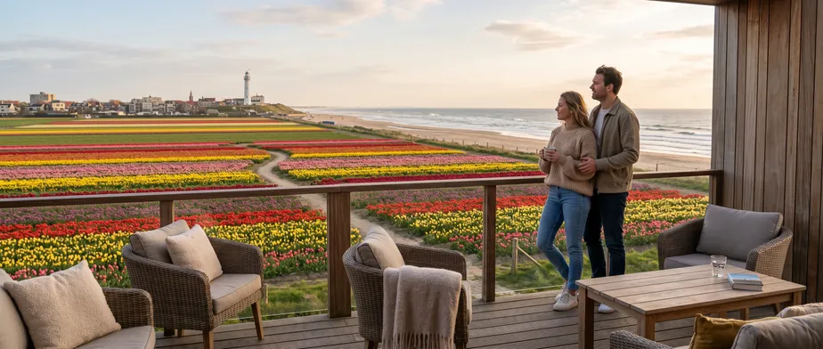 Noordwijk: genieten van tulpenbloei en zee Noordwijk: genieten van tulpenbloei en zee