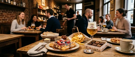 Découvrir la cuisine belge : gaufres, frites et bière