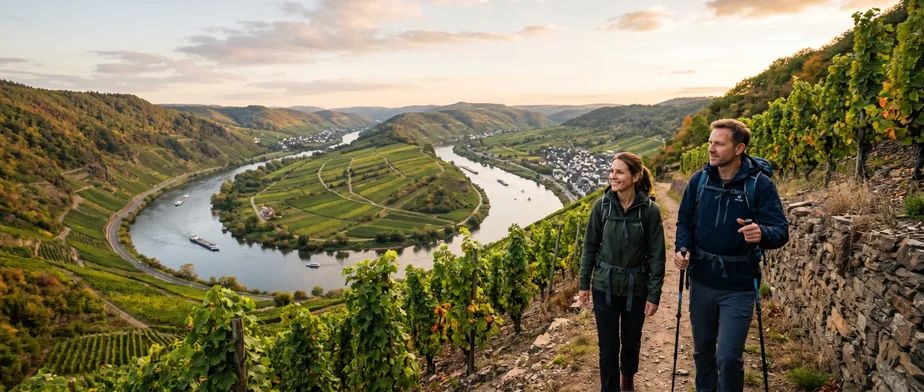 Hiking along the Moselle: an overview of the most beautiful routes