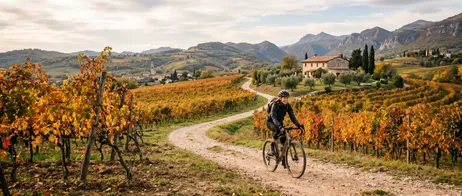 Cycling routes through Valpolicella in autumn: tips for your trip