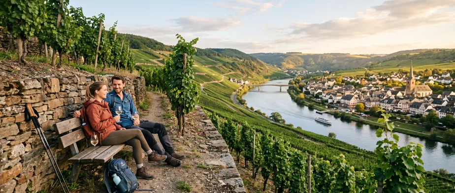 Experience Wine and Hiking on the Moselle in a Relaxed Way