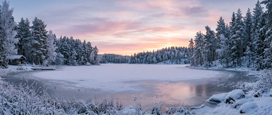 Nordische Idylle am Seeufer in Finnland genießen