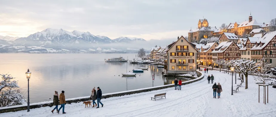 Discover Lake Constance Holiday Apartments in Winter